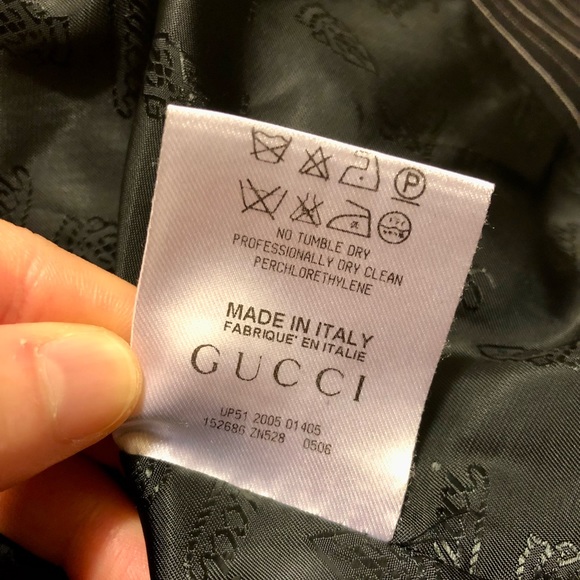 Auth GUCCI Striped Blazer Size 40 US4 - Picture 10 of 10